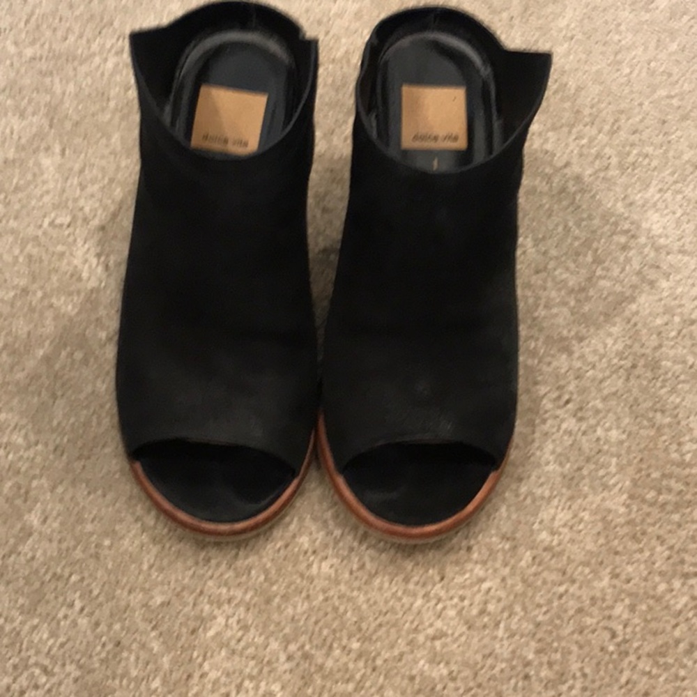 Dolce vita black heels